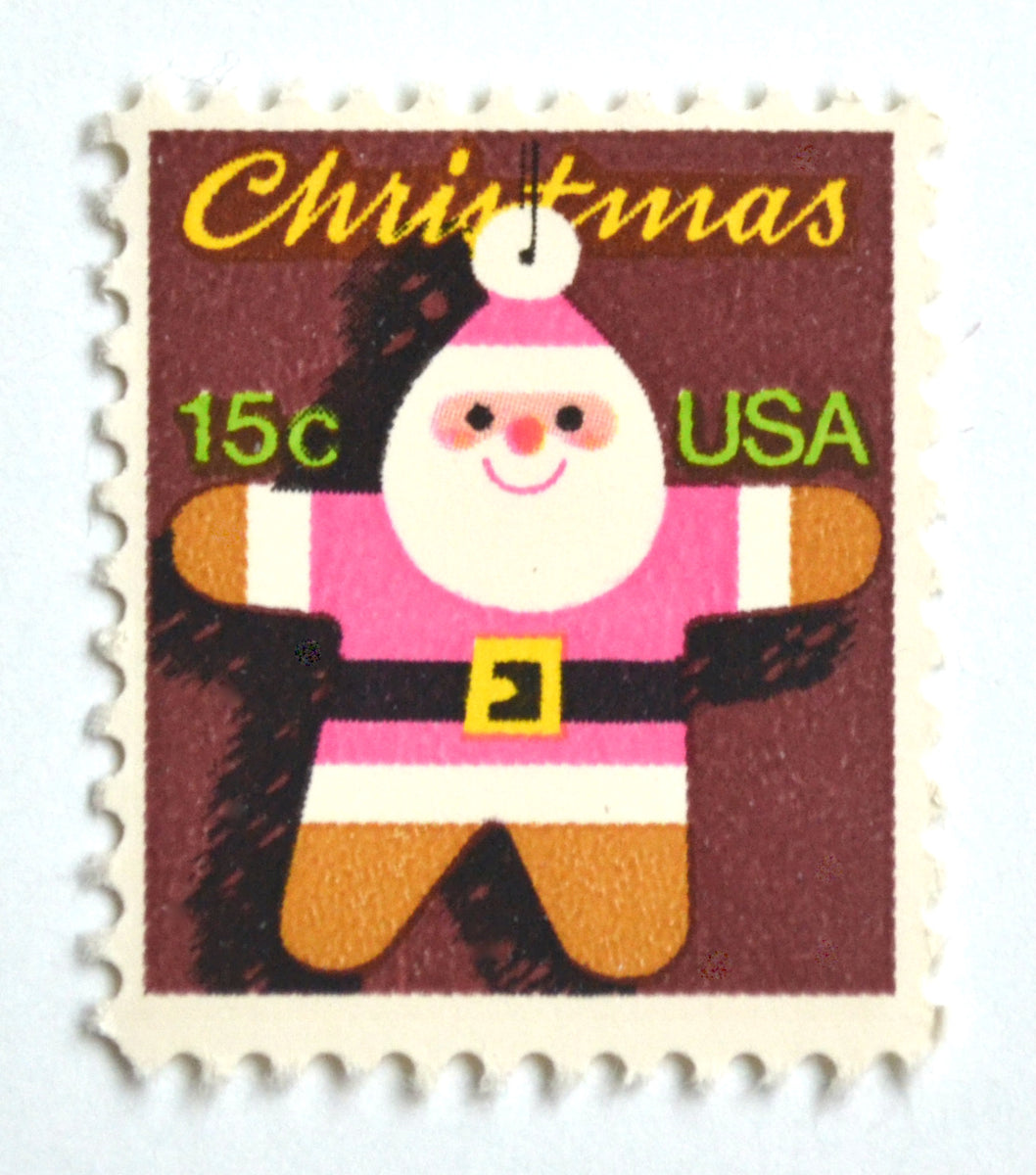 10 Christmas Mailbox Postage Stamps Unused Vintage Holiday Stamps for –  Edelweiss Post