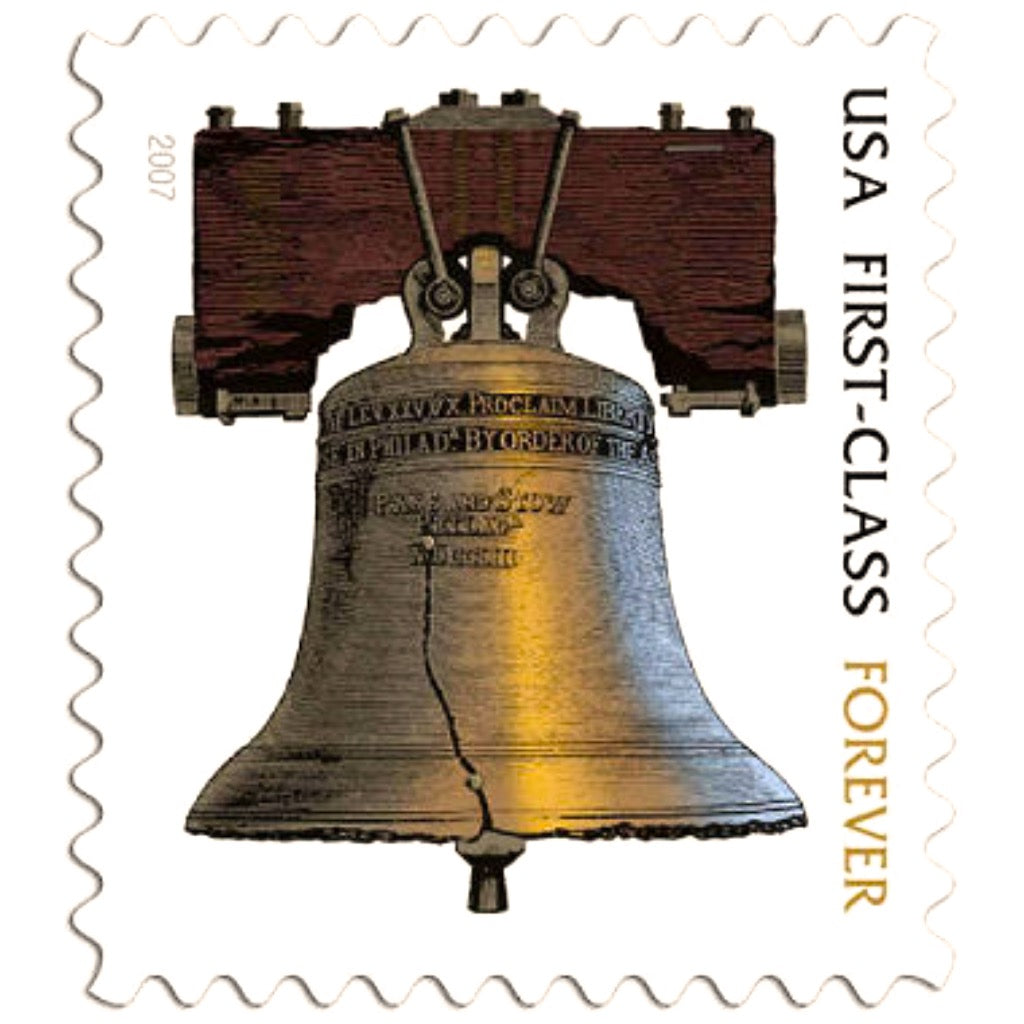 10 Liberty Bell Forever Stamps Unused Postage for Mailing Wedding Invi