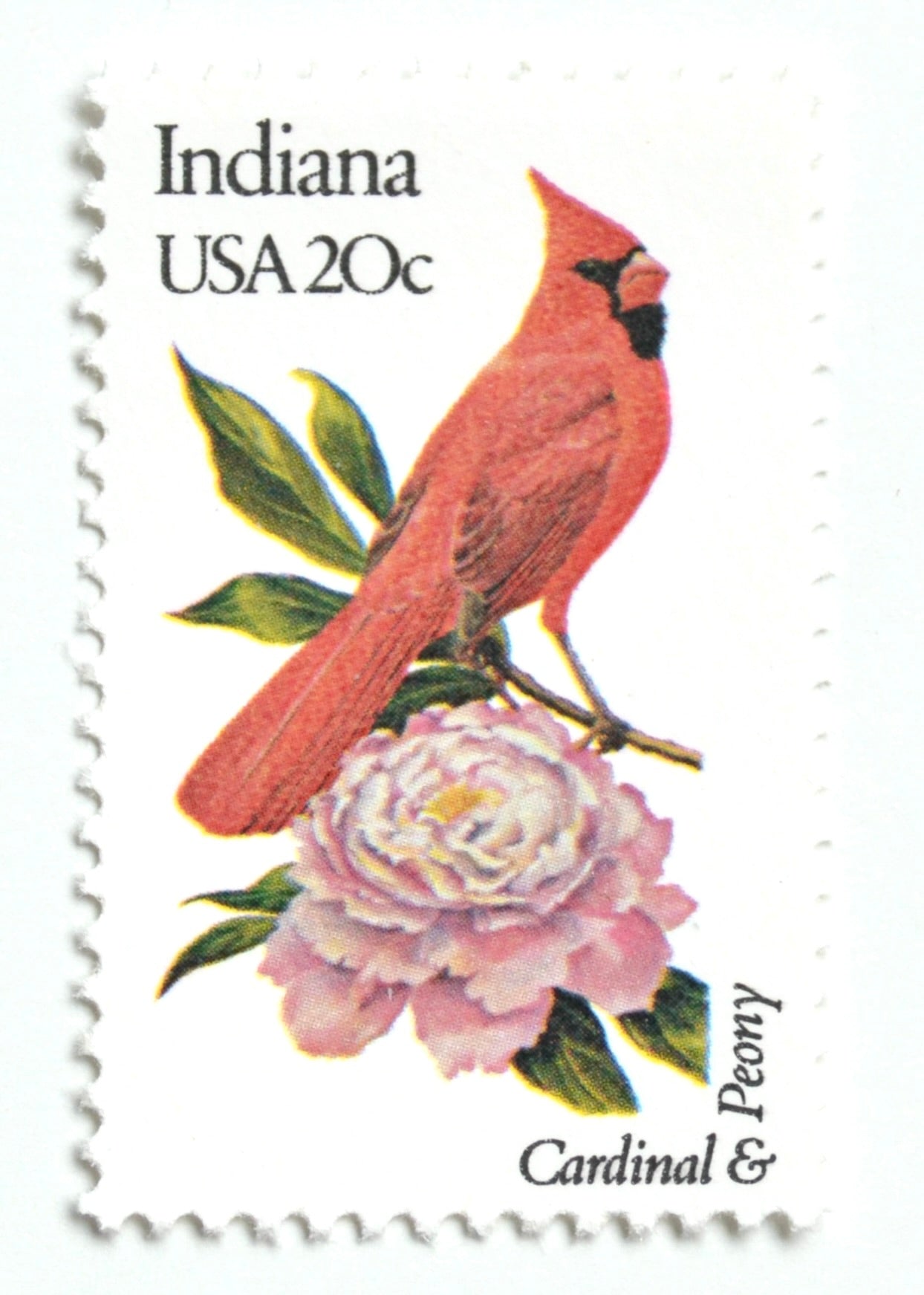 10 Red Flower Forever Stamps Unused Postage For Mailing Wedding