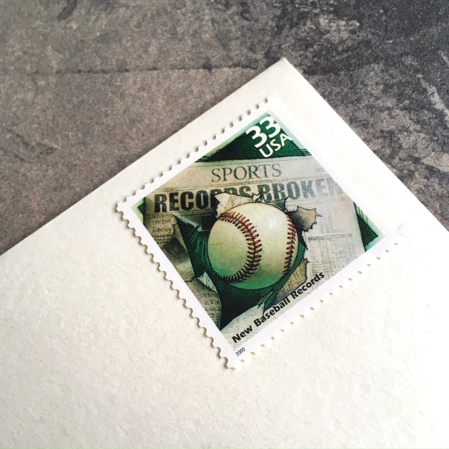Baseball Rookie Stamp 10 Baseball Stamps Unused Vintage Postage for Mailing – Edelweiss Post