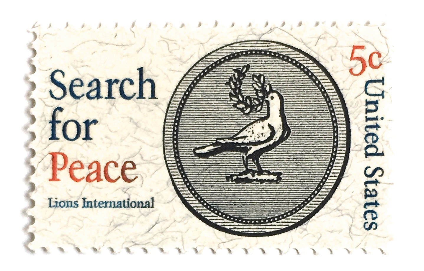 10 White Dove Peace Stamps Search for Peace Vintage Postage for Mailin –  Edelweiss Post