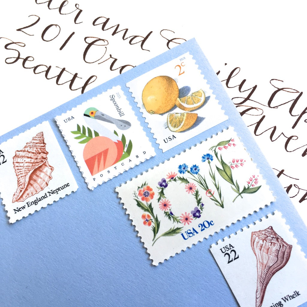 10 Lemon Stamps Unused 2 Cent Lemon Citrus Postage Stamps For